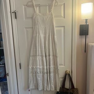 LoveShackFancy White Lace Dress
